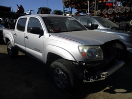 2006 TOYOTA TACOMA SILVER SR5 TRD 4.0L 2WD DOUBLE CAB SHORT BED Z15974